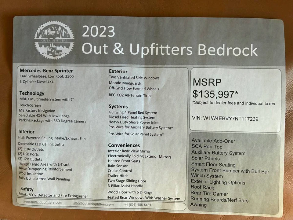 2022 Mercedes-Benz VS30 Sprinter - Image 2 of 12