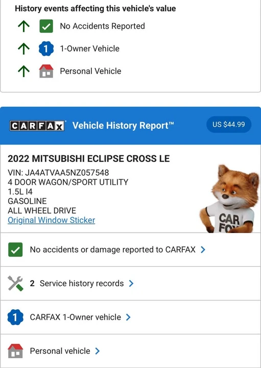 2022 Mitsubishi Eclipse Cross - Image 19 of 19