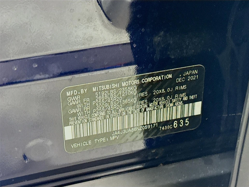 2022 Mitsubishi Outlander - Image 13 of 13