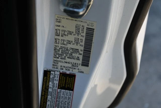 2022 Nissan Frontier 3rd Gen - Image 19 of 19