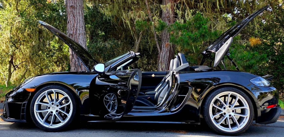 2022 Porsche 718 Boxster Spyder - Image 6 of 22