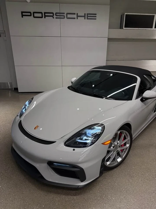 2022 Porsche 718 Boxster Spyder - Image 3 of 12