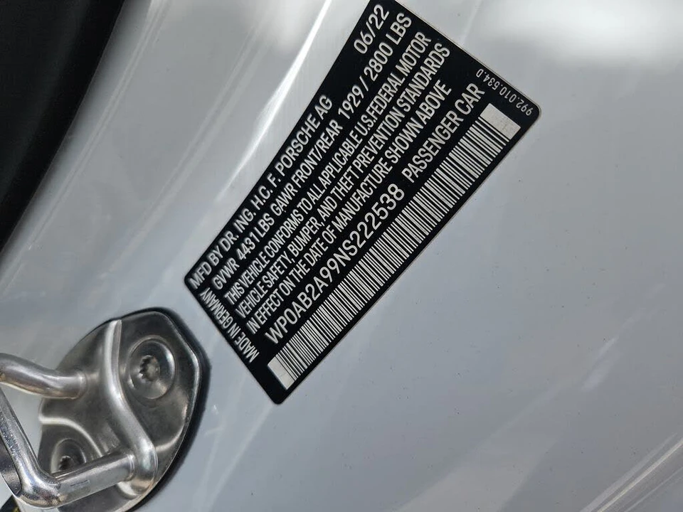2022 Porsche 992 Carrera 4S - Image 14 of 30