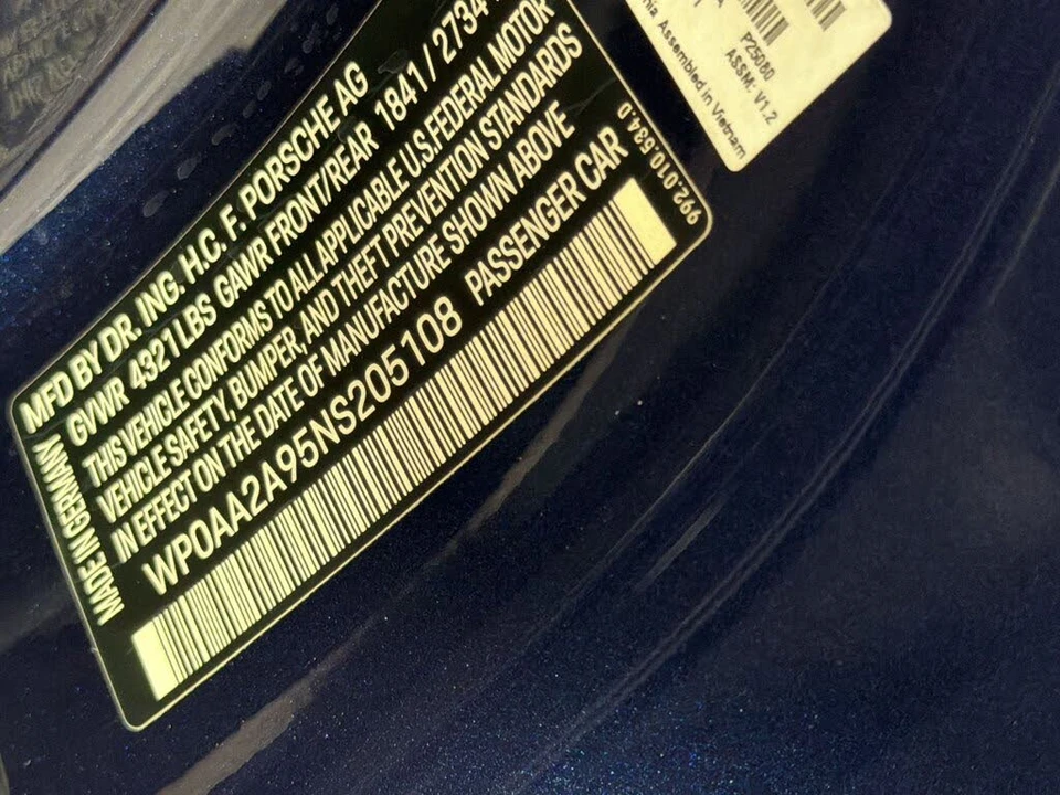 2022 Porsche 992 Carrera - Image 22 of 30