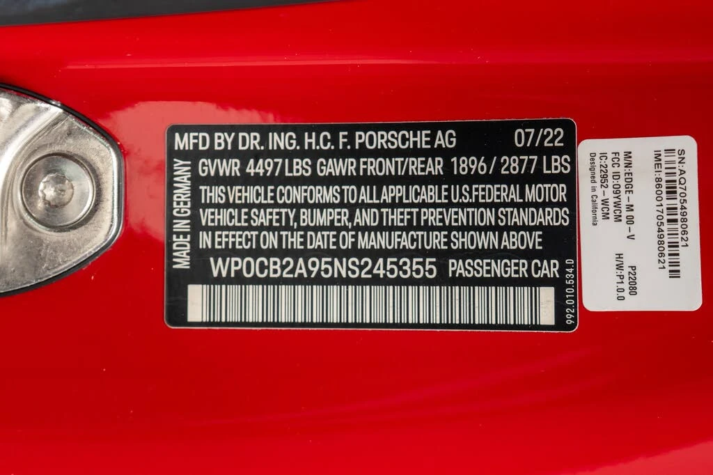 2022 Porsche 992 Carrera GTS - Image 20 of 31