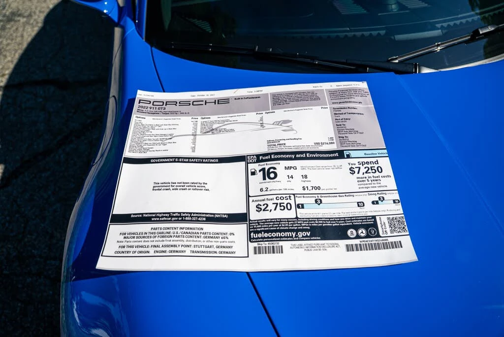 2022 Porsche 992 GT3 - Image 30 of 31