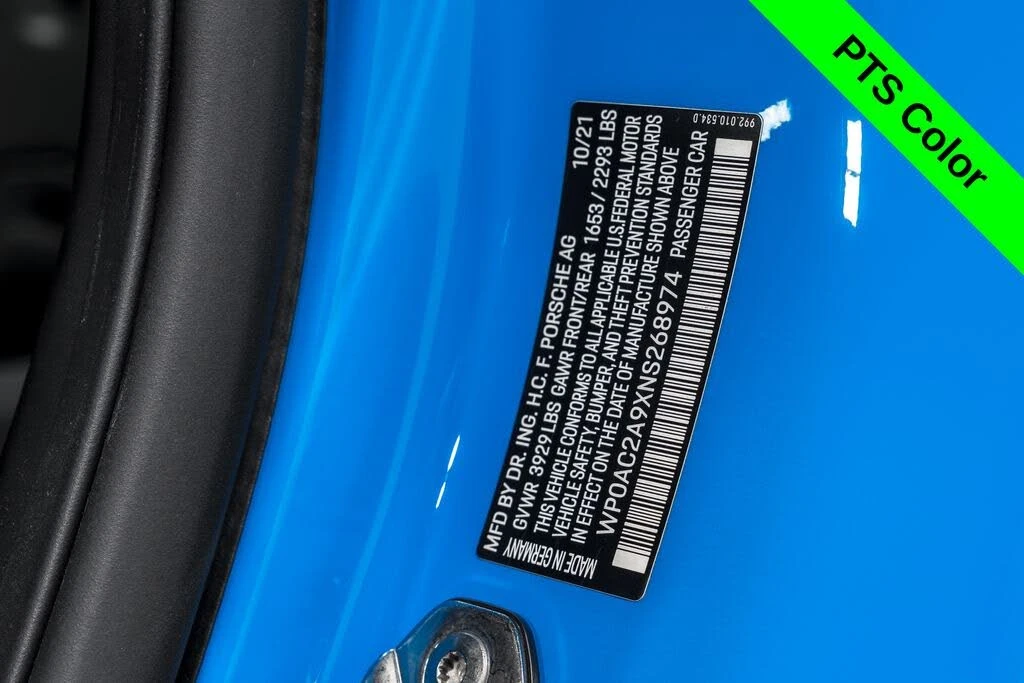 2022 Porsche 992 GT3 - Image 11 of 31