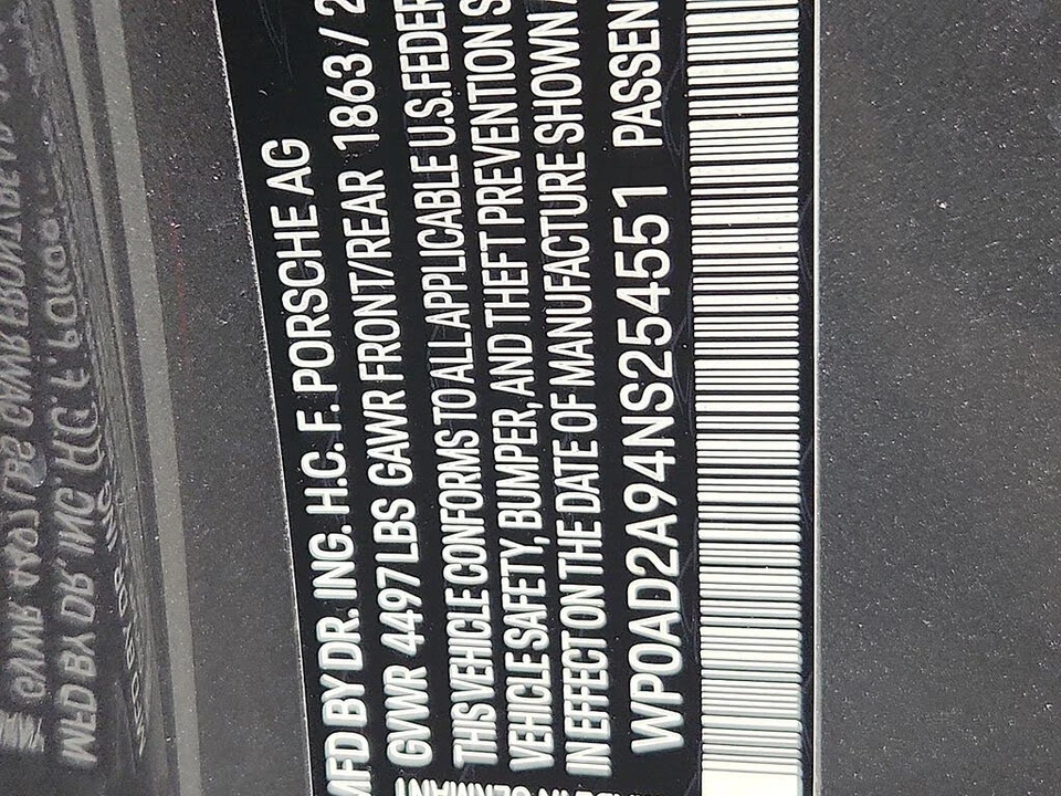 2022 Porsche 992 Turbo - Image 28 of 31
