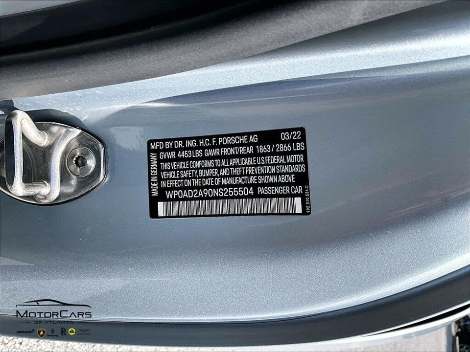 2022 Porsche 992 Turbo S - Image 27 of 29