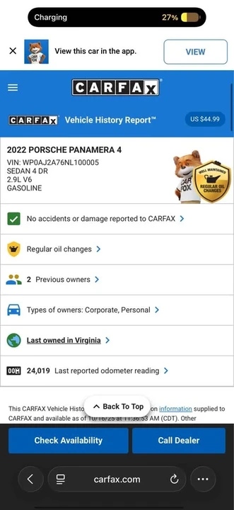 2022 Porsche 971 Panamera - Image 15 of 15