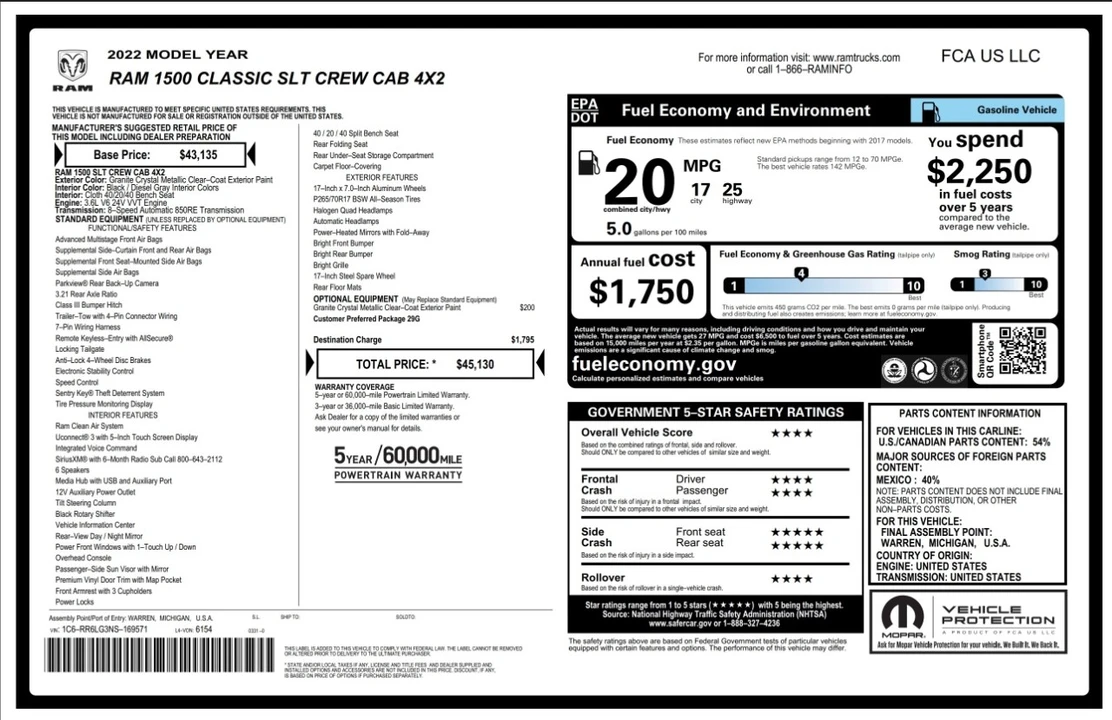 2022 Dodge Ram 4th Gen - Image 4 of 21