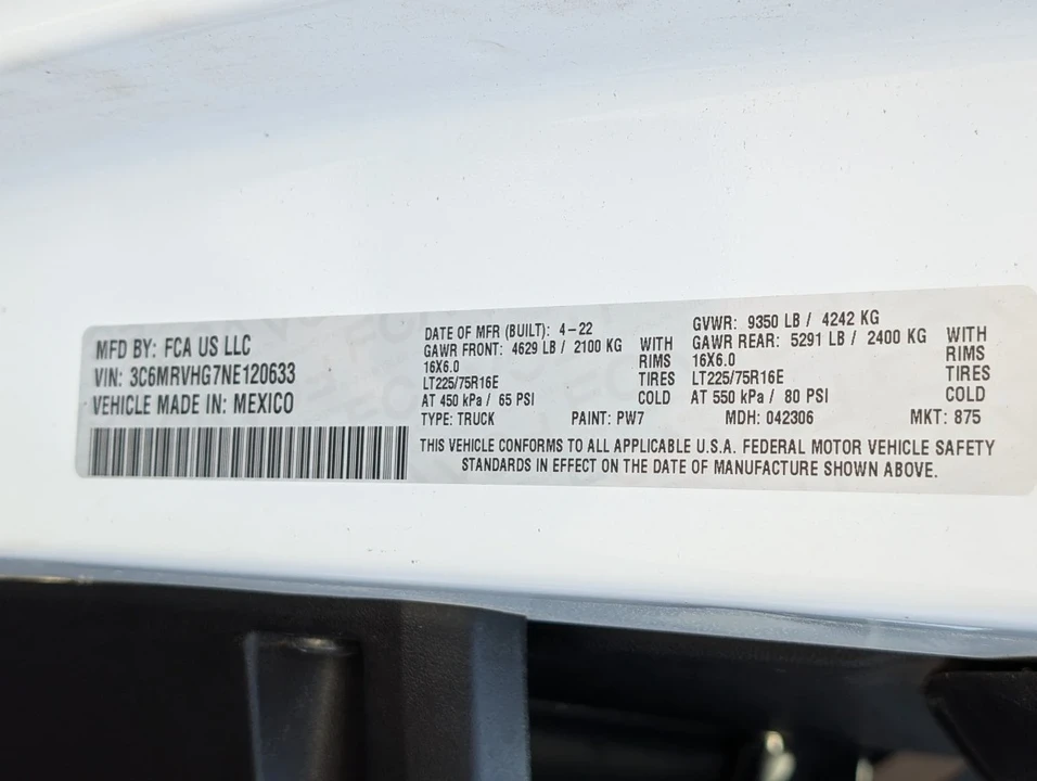 2022 Ram ProMaster - Image 21 of 21