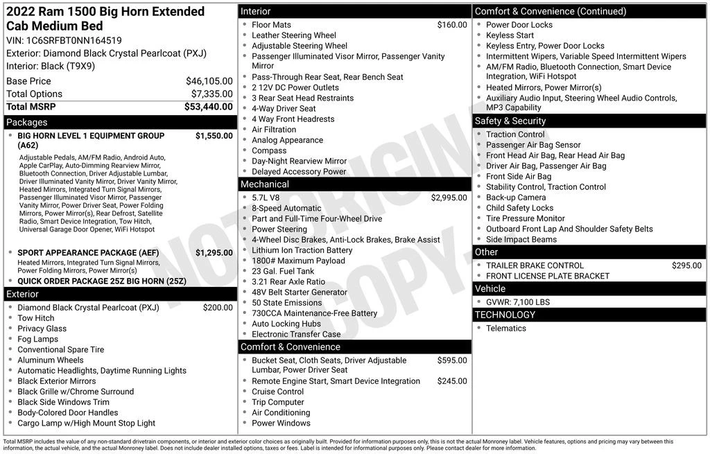 2022 Ram 1500 2nd Gen - Image 8 of 12