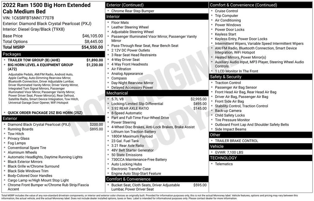 2022 Ram 1500 2nd Gen - Image 3 of 8