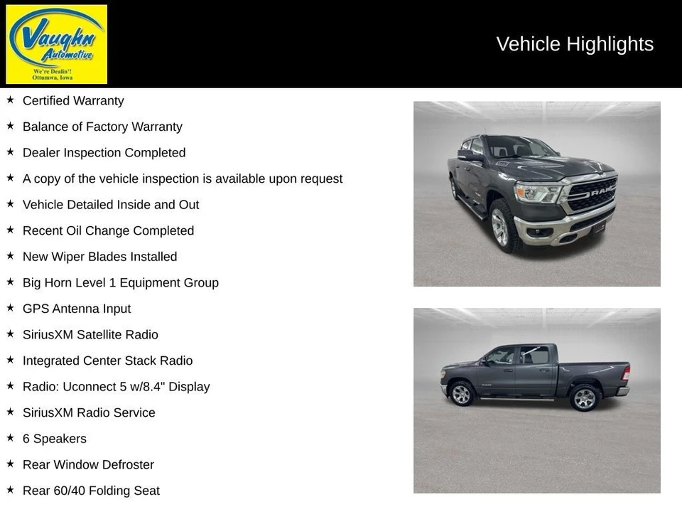 2022 Ram 1500 2nd Gen - Image 2 of 31