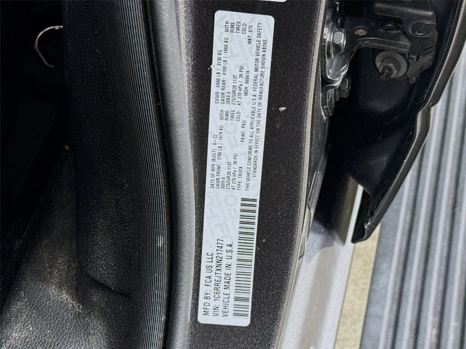 2022 Ram 1500 2nd Gen - Image 13 of 16