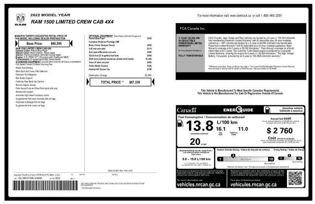 2022 Ram 1500 2nd Gen - Image 3 of 31