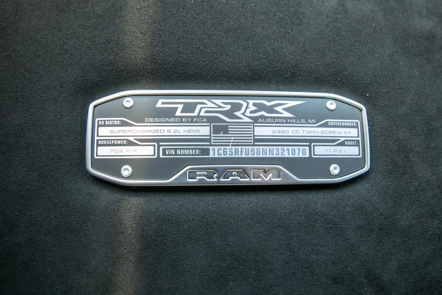 2022 Ram 1500 TRX 1st Gen - Image 19 of 31