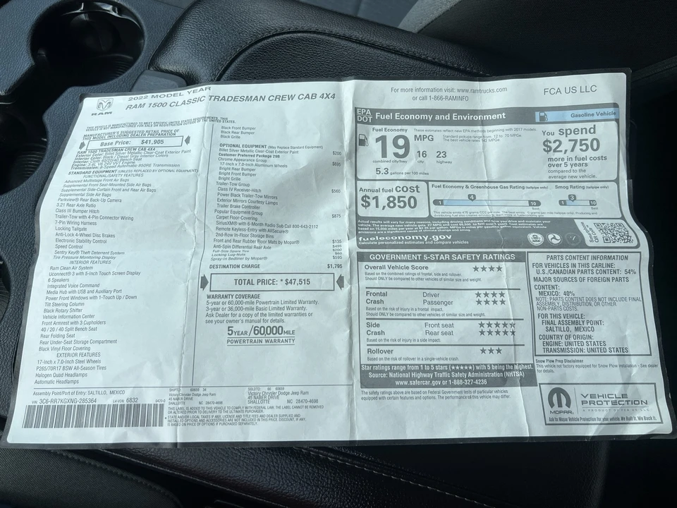 2022 Ram 1500 2nd Gen - Image 27 of 31