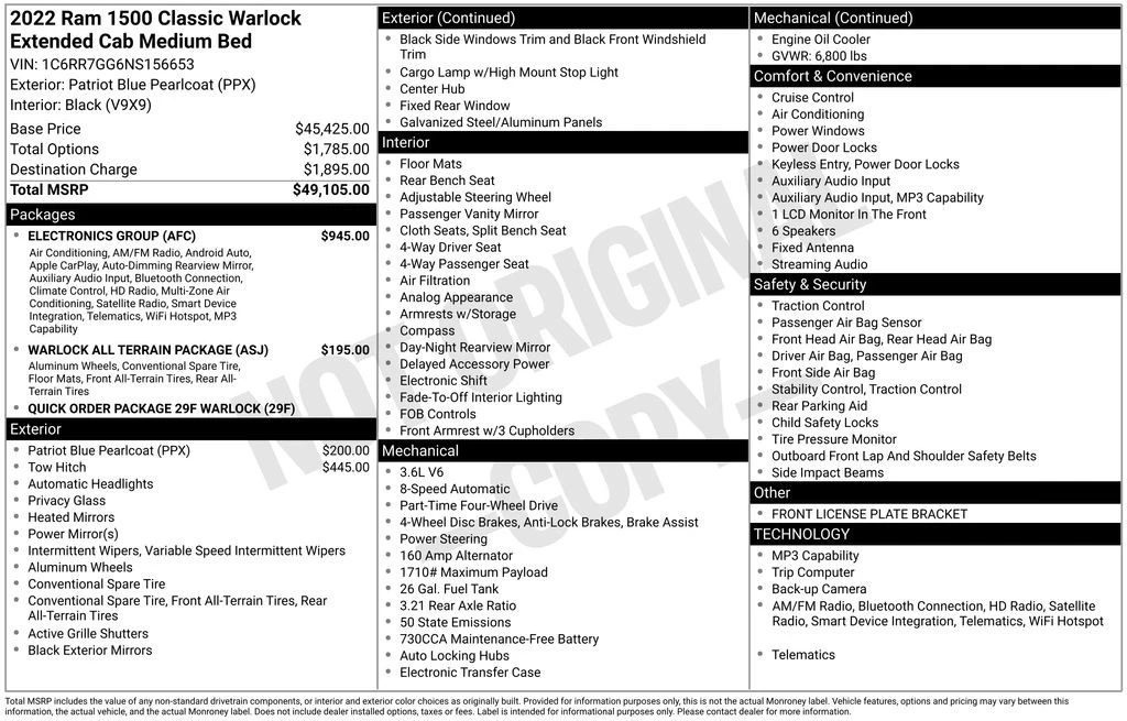 2022 Ram 1500 2nd Gen - Image 4 of 31