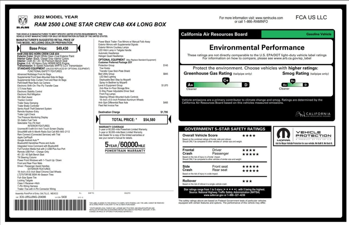 2022 Ram 2500 - Image 4 of 12
