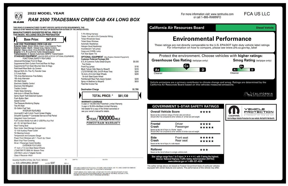 2022 Ram 2500 - Image 4 of 31