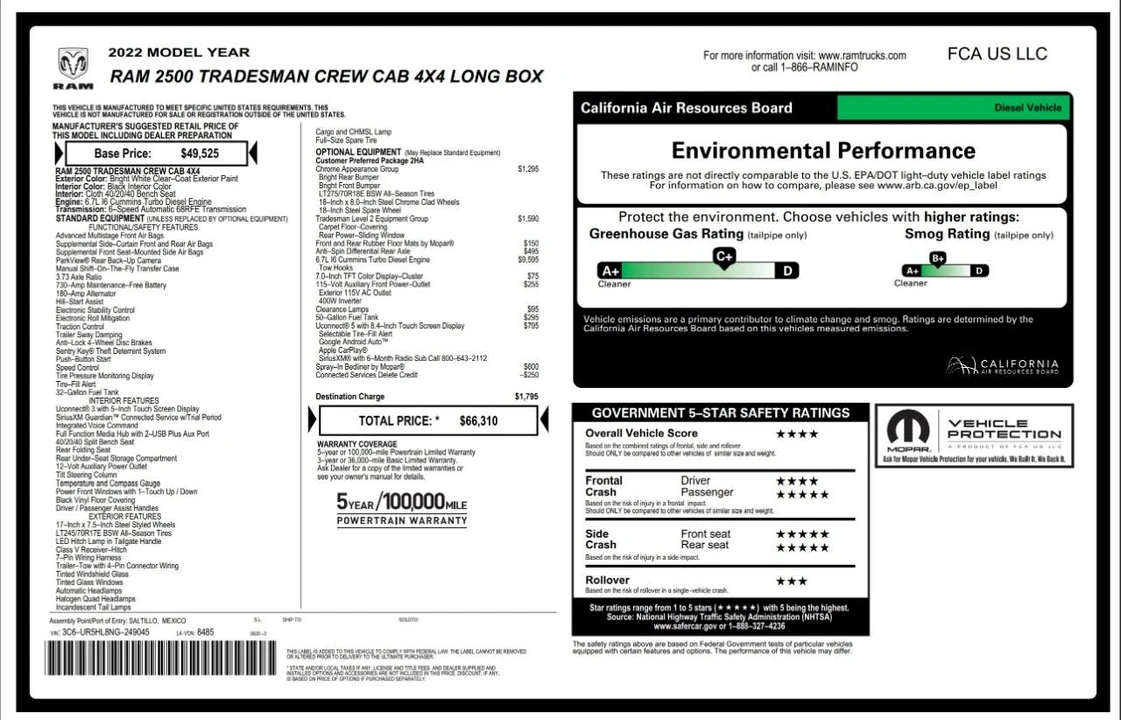 2022 Ram 2500 - Image 3 of 21