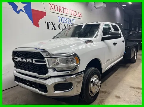 2022 Ram 3500 Tradesman Diesel Dually Crew Cab 4x4 Flat Bed