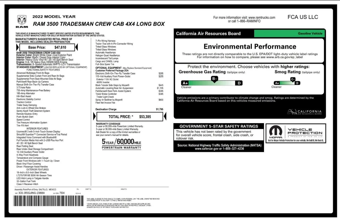 2022 Ram 3500 - Image 4 of 31
