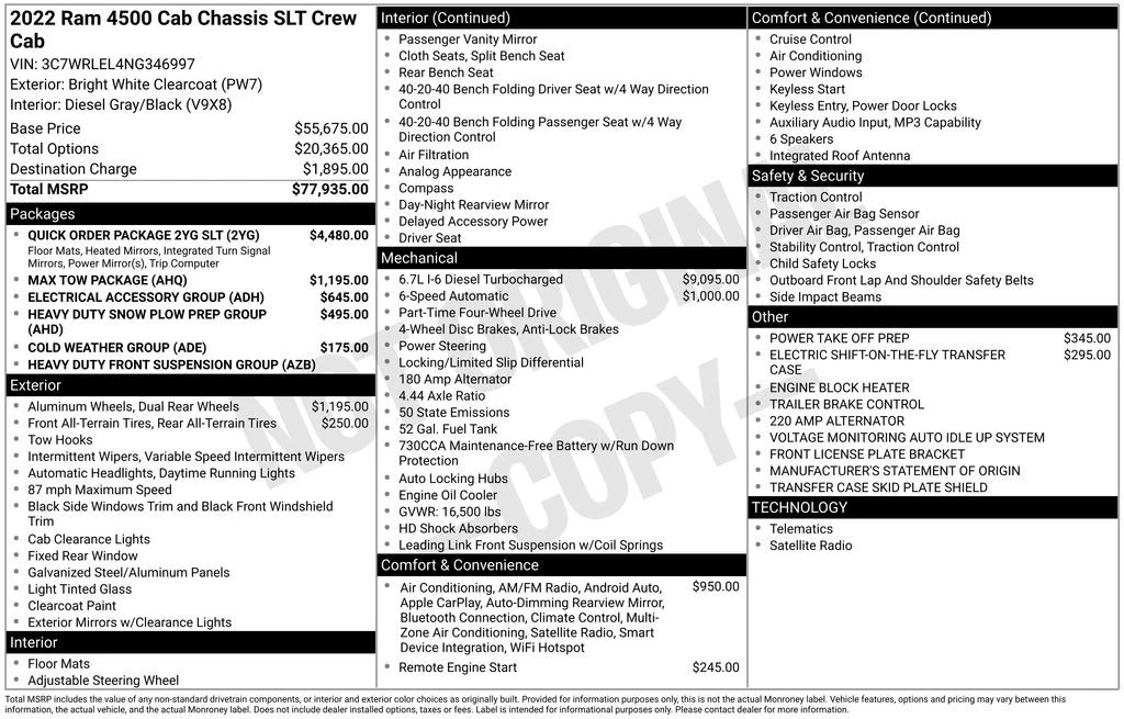 2022 Ram 4500 & 5500 - Image 4 of 21