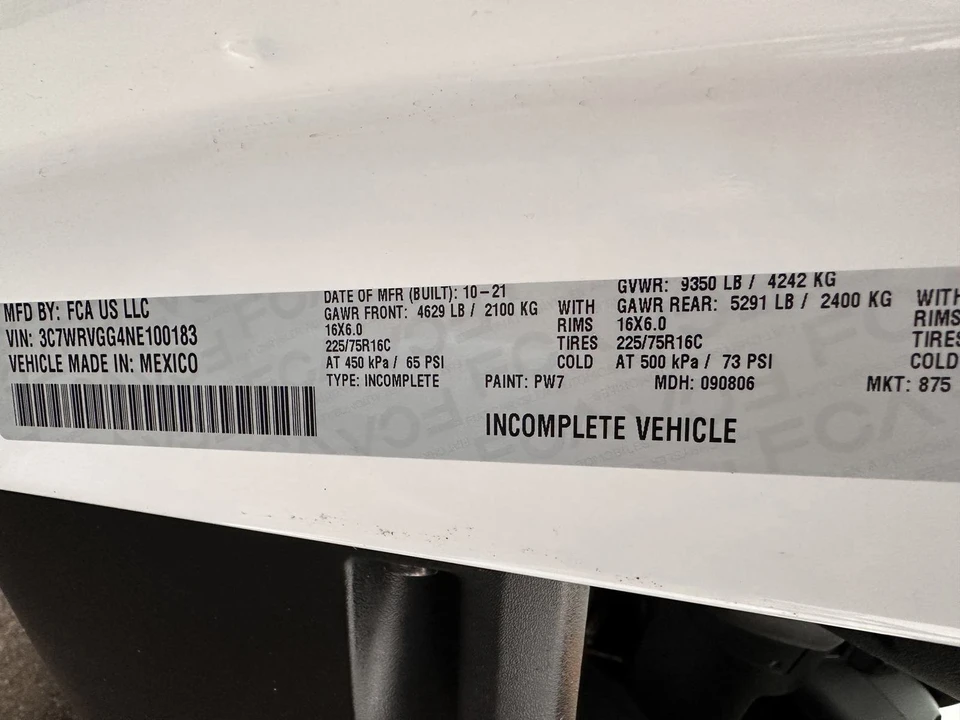 2022 Ram ProMaster - Image 20 of 20