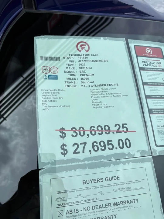 2022 Subaru BRZ 2nd Gen - Image 9 of 11
