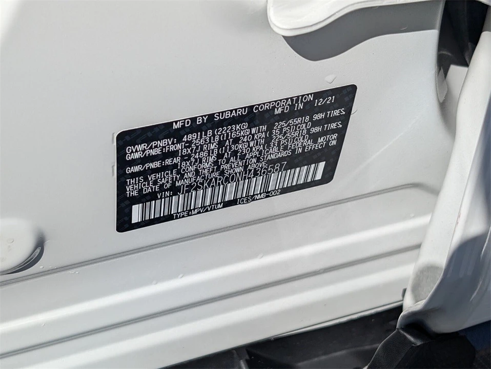2022 Subaru Forester 5th Gen - Image 20 of 21