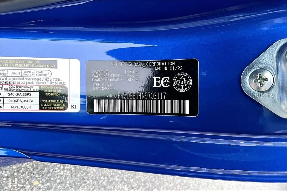 2022 Subaru BRZ 2nd Gen - Image 10 of 10