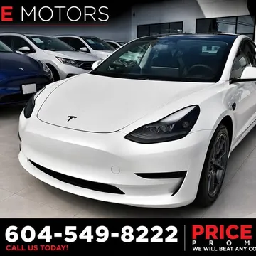 2022 Tesla Model 3 Standard Range Plus