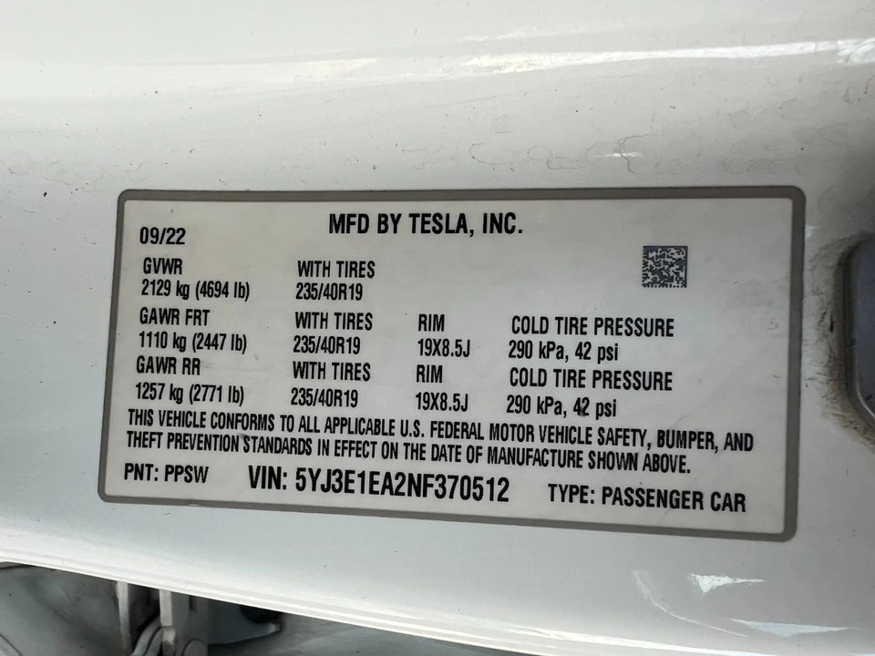 2020 Tesla Model 3 - Image 10 of 21