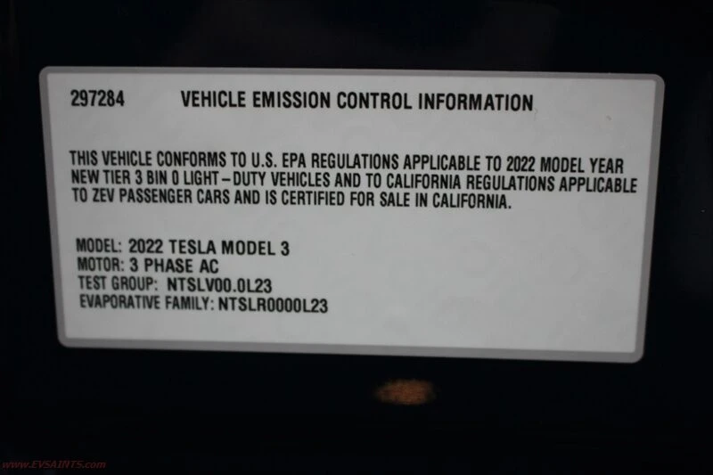 2022 Tesla Model 3 - Image 21 of 21