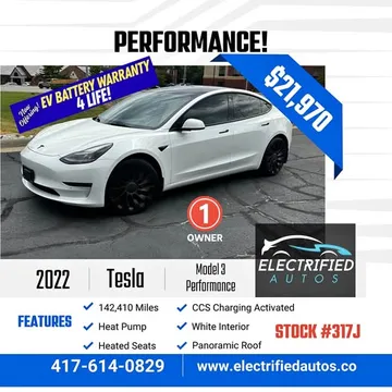 2022 Tesla Model 3 Performance