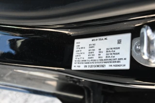 2022 Tesla Model 3 - Image 17 of 17