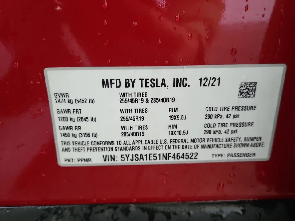 2022 Tesla Model S - Image 11 of 15