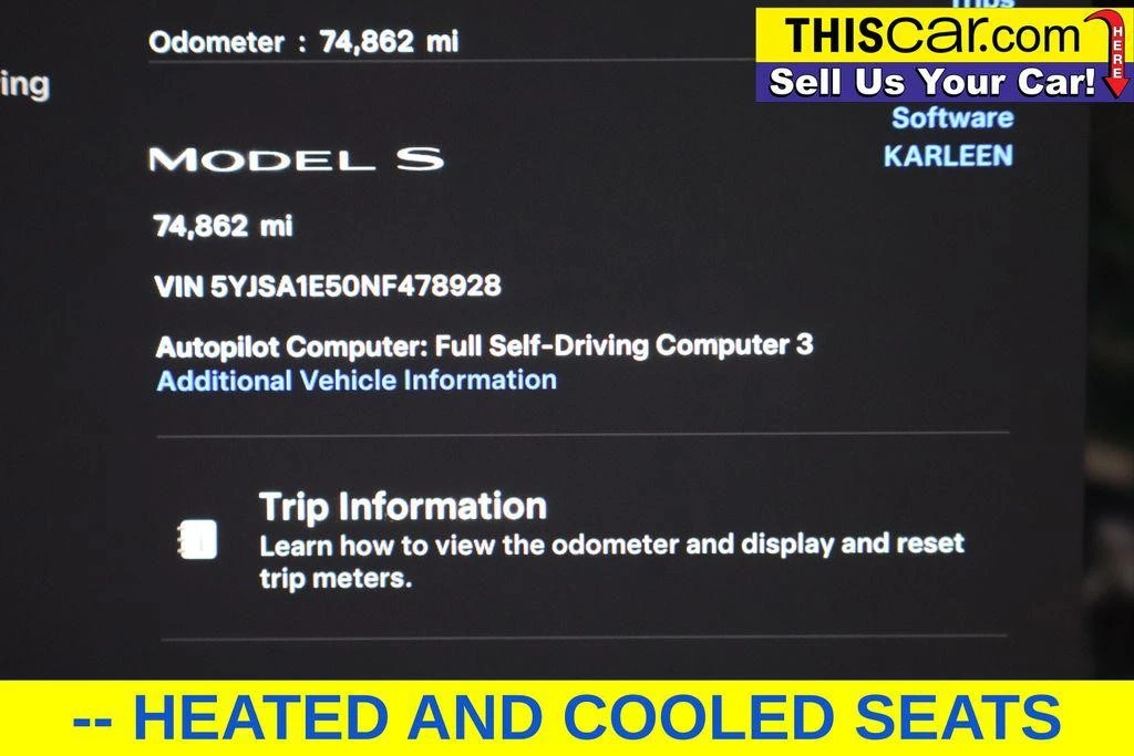 2022 Tesla Model S - Image 13 of 21