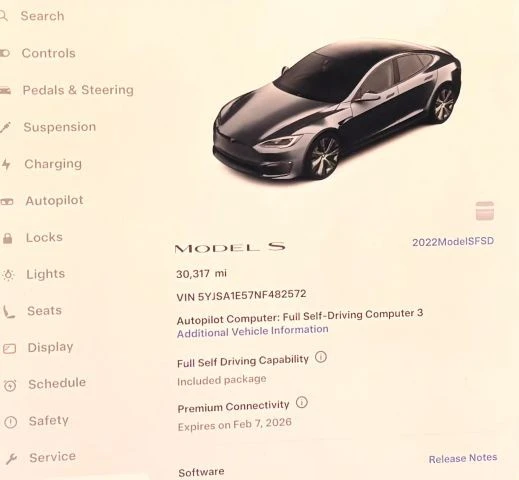 2022 Tesla Model S - Image 8 of 12