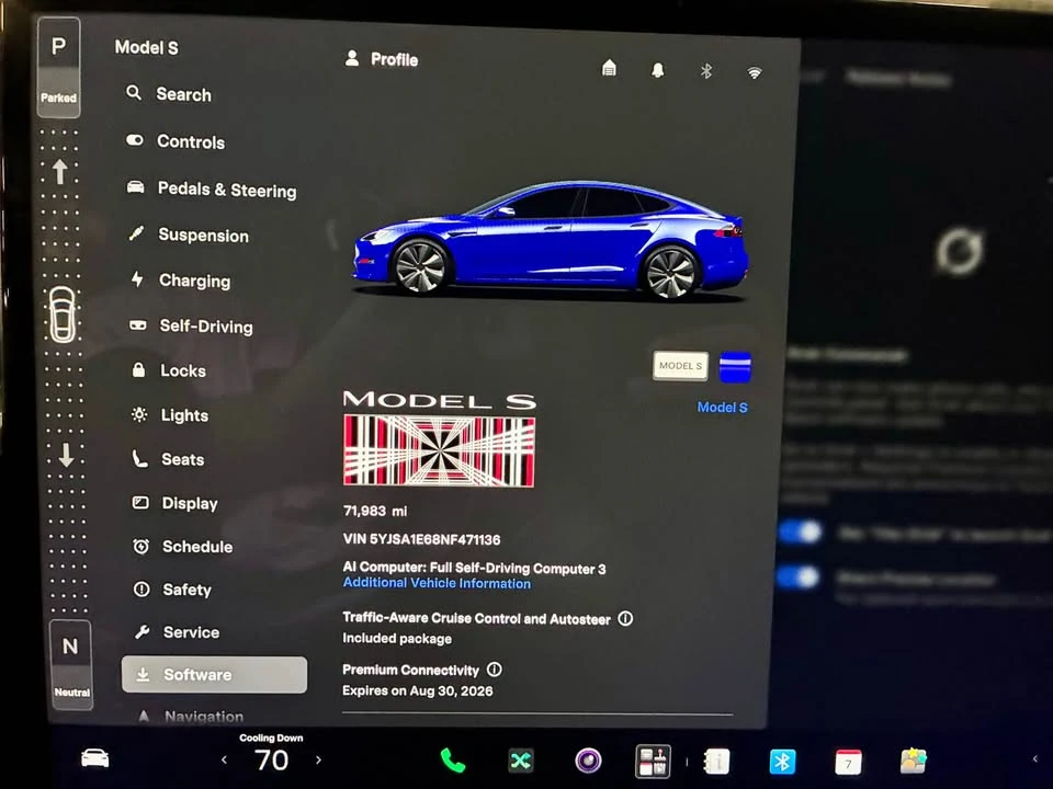 2022 Tesla Model S Plaid - Image 6 of 10