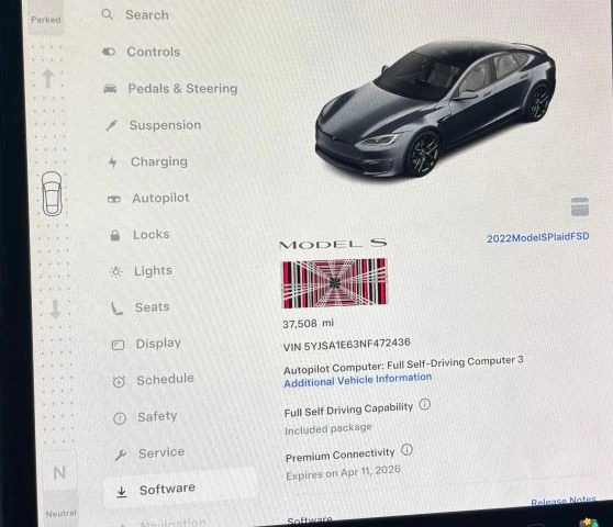 2022 Tesla Model S Plaid - Image 10 of 14