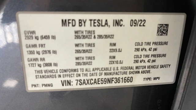 2022 Tesla Model X - Image 19 of 31