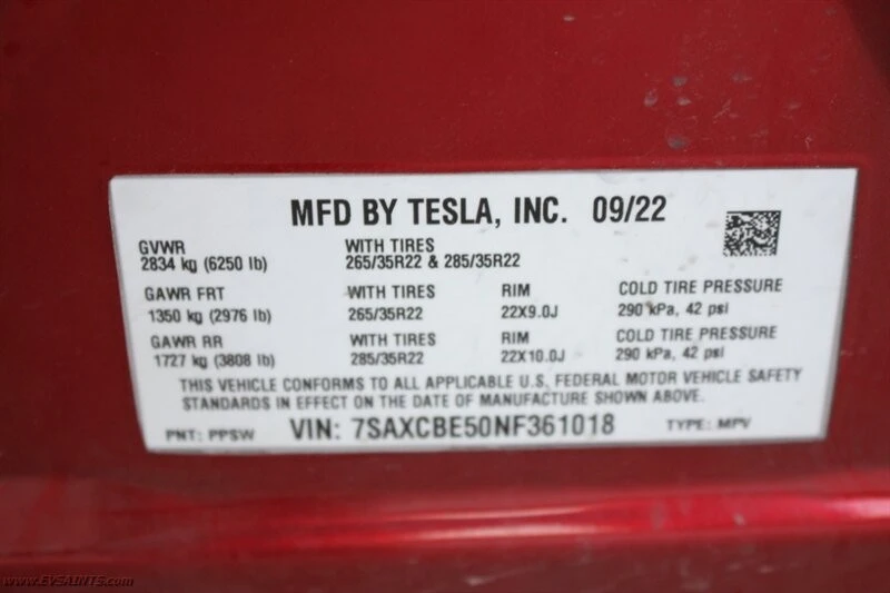 2022 Tesla Model X - Image 18 of 21
