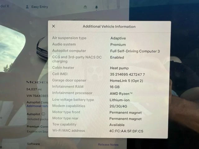 2022 Tesla Model X - Image 12 of 12