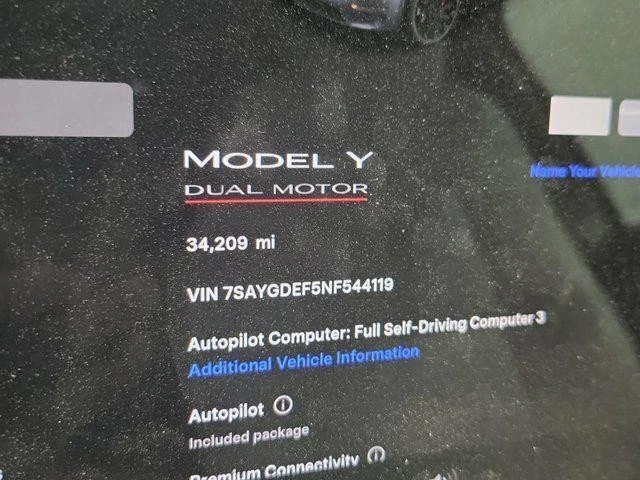 2022 Tesla Model Y Performance - Image 5 of 10