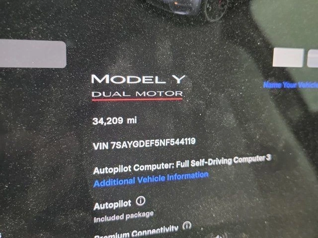 2022 Tesla Model Y Performance - Image 5 of 10