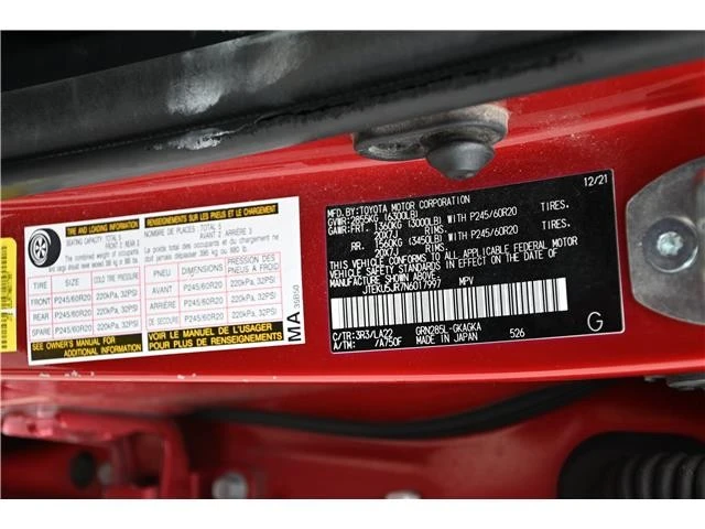 2022 Toyota 4Runner 5th Gen - Image 20 of 20
